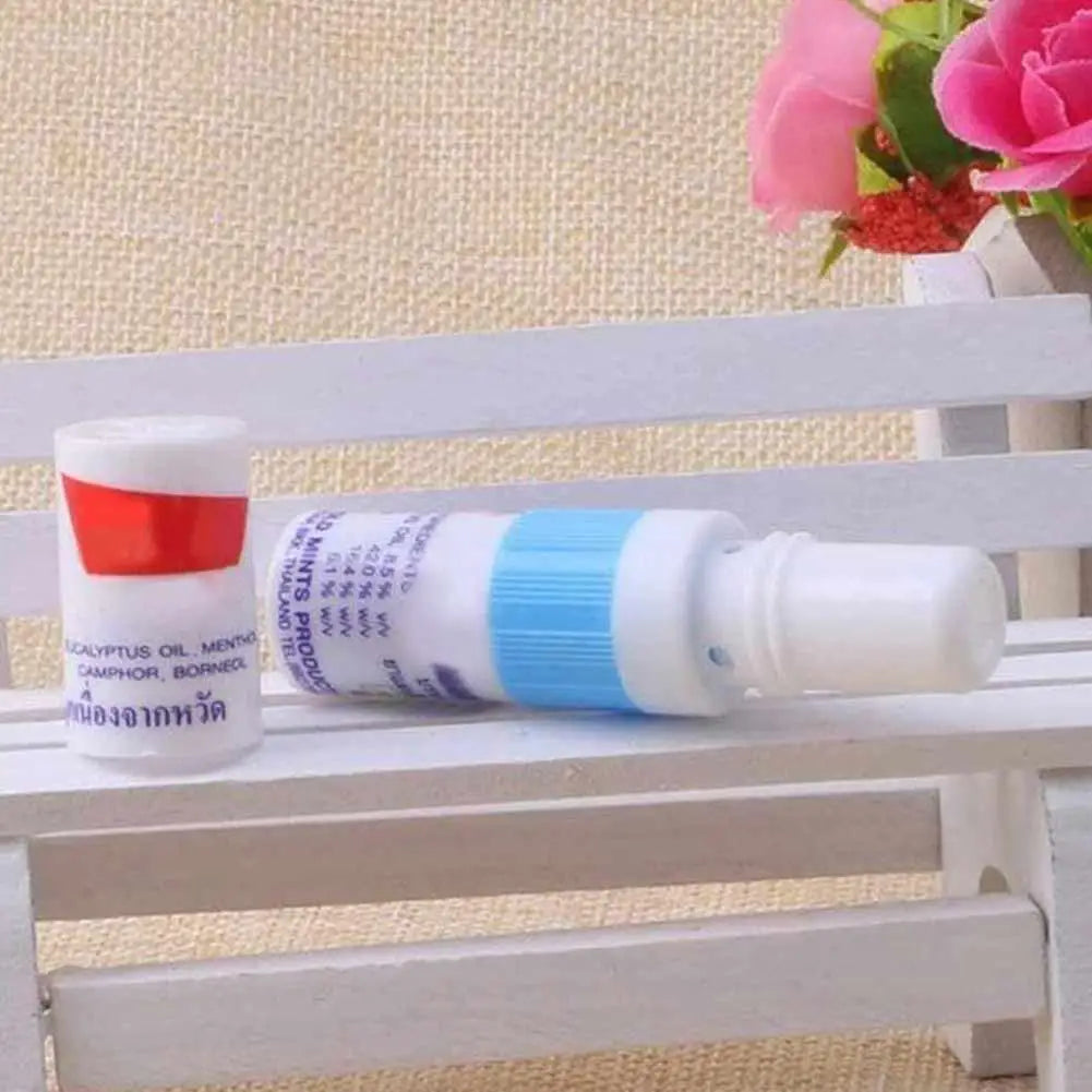 Inhalateur pour nez Thaïlande Menthol eucalyptus borneol fraîcheur instantanée