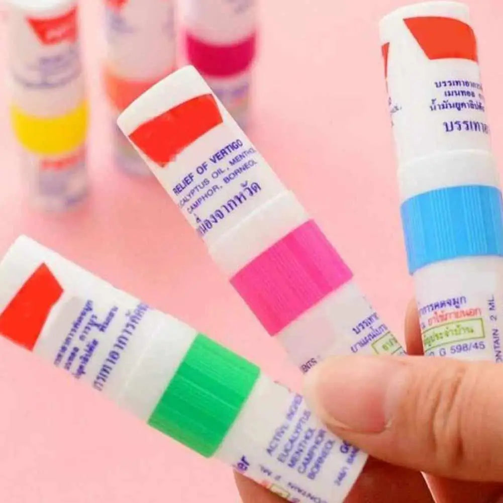 Inhalateur pour nez Thaïlande Menthol eucalyptus borneol fraîcheur instantanée